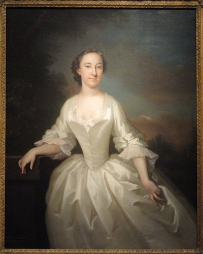 Portrait of Lucy Parry, Wife of Admiral Parry by John Wollaston